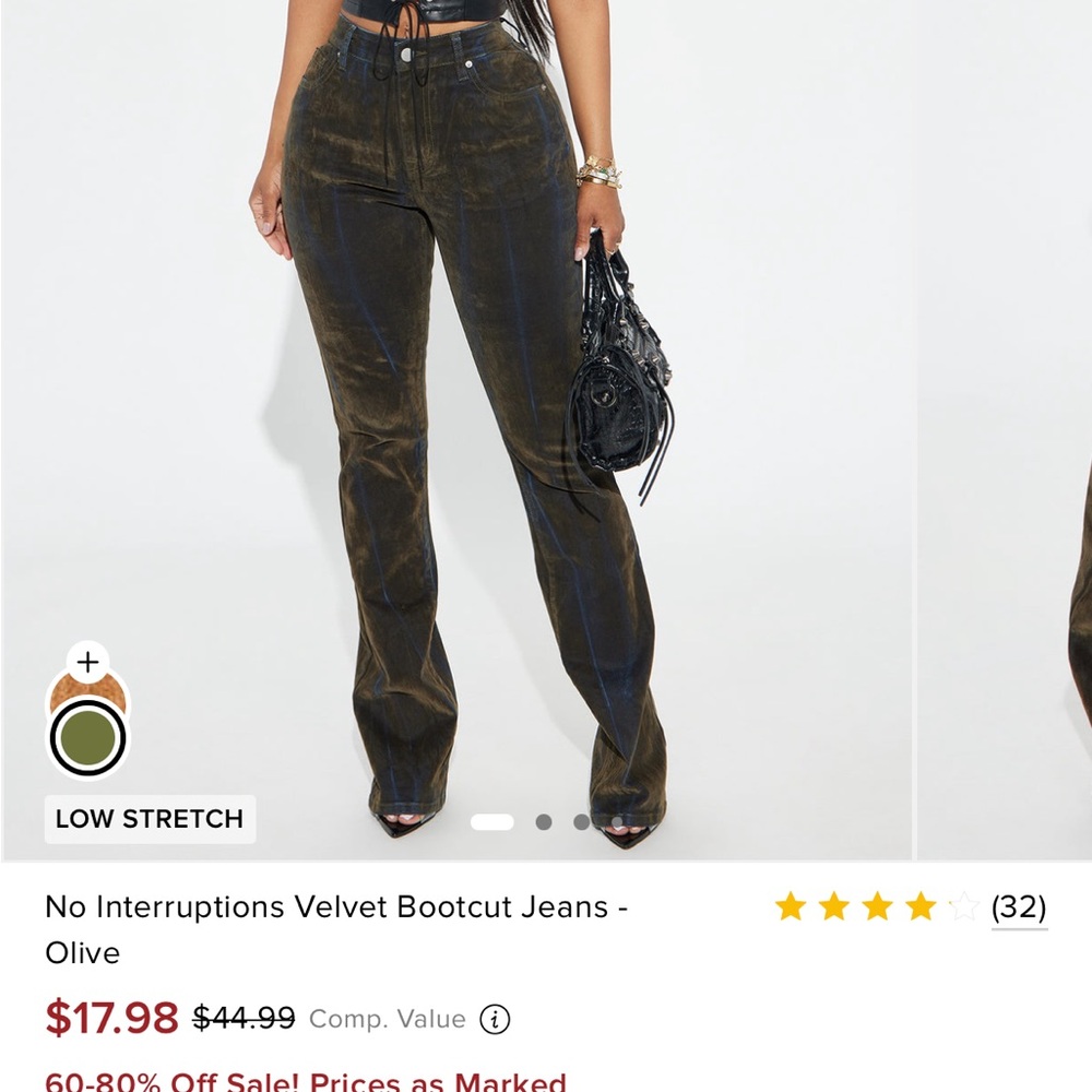Velvet Bootcut Jeans Fashion Nova